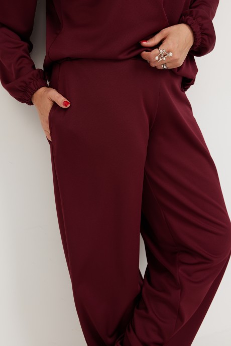 Спортивный костюм BegiModa 3099 двойка вишня размер 48-62 #8