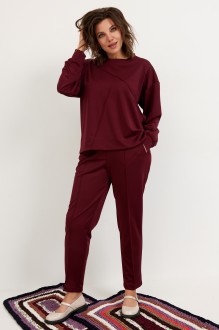 Спортивный костюм BegiModa 3100 двойка вишня #1