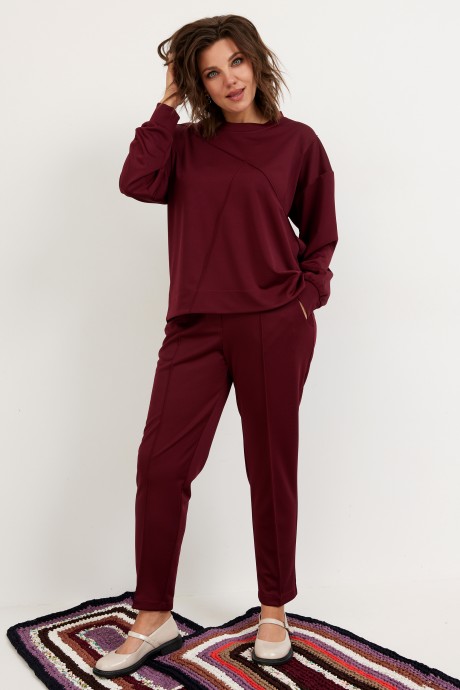 Спортивный костюм BegiModa 3100 двойка вишня размер 48-62 #1