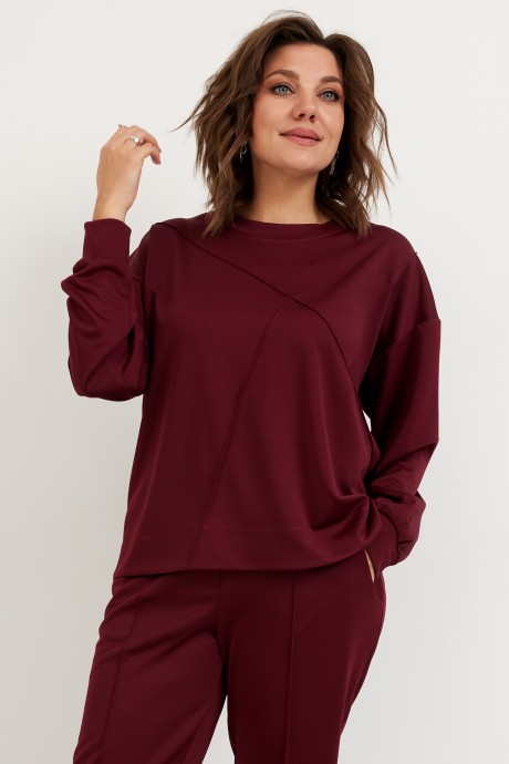 Спортивный костюм BegiModa 3100 двойка вишня размер 48-62 #4