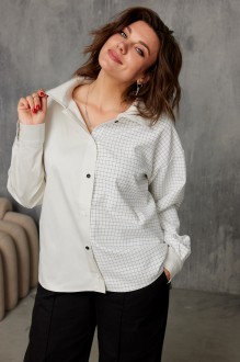Рубашка BegiModa 4143 сливочный #1