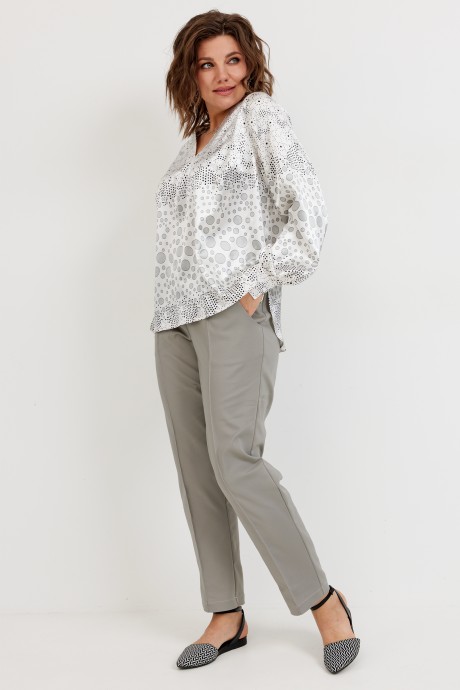 Брюки BegiModa 6073 пепел размер 48-62 #6