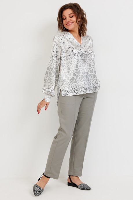 Брюки BegiModa 6073 пепел размер 48-62 #7