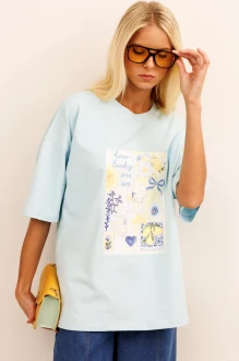 Футболка KOKOdea 21003 голубой