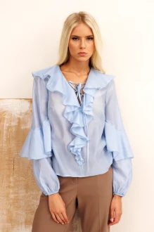 Блузка KOKOdea 20010 голубой