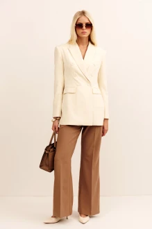 Брючный костюм KOKOdea 30015 двойка бежевый, песок