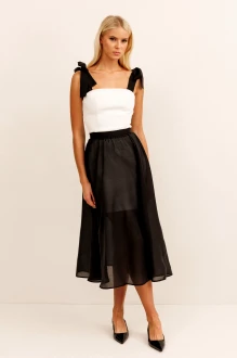 Вечернее платье KOKOdea 70017 черно-белый