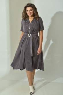 Платье MisLana 534 серый #1