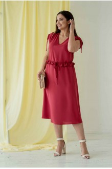 Платье MisLana 665 красный