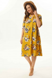 Платье MisLana А949 желтый