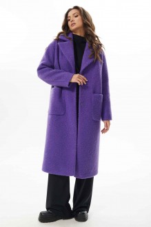 Пальто MisLana С854/1 фиолет #1