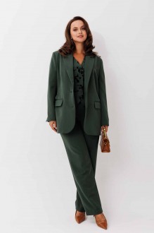 Костюм/комплект MisLana 1267 зеленый однотон