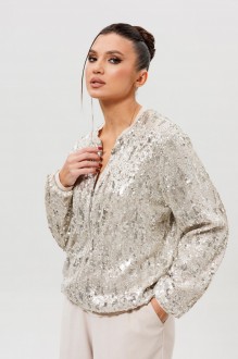 Жакет (пиджак) MisLana 1279 серебро