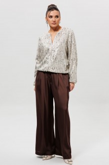 Брюки MisLana 1283 шоколад