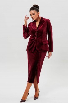 Костюм/комплект MisLana 1165 /1м двойка бордо
