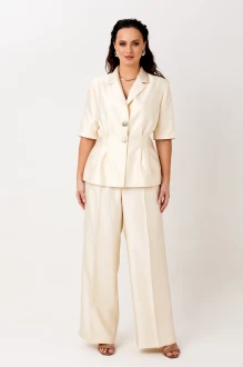 Брючный костюм MisLana 1294 двойка золотой