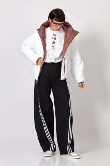 Куртка RIVOLI 1062 .2 белый, коньяк