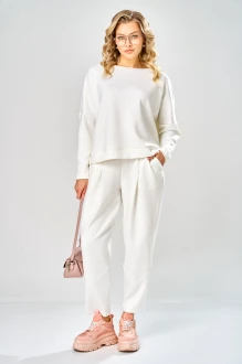 Брючный костюм ARTELLA 1002 двойка молочный