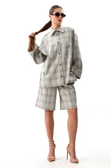 Рубашка SILVERSPICE S-7634 клетка