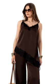 Топ SILVERSPICE S-7635 шоколадный
