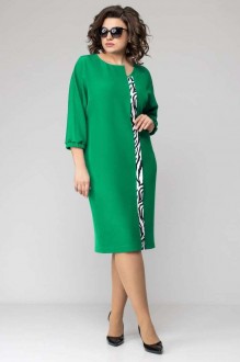 Платье EVA GRANT 7095 -1 зеленый #1