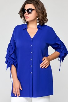 Блузка EVA GRANT 7136-1 синий #1