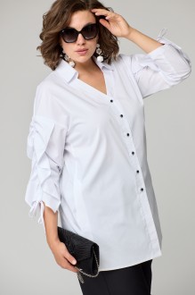 Блузка EVA GRANT 7136-1 белый #1