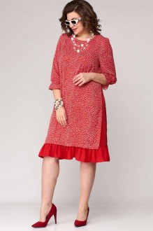 Платье EVA GRANT 7001-1 красный #1