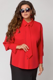 Блузка EVA GRANT 7288-1 красный #1