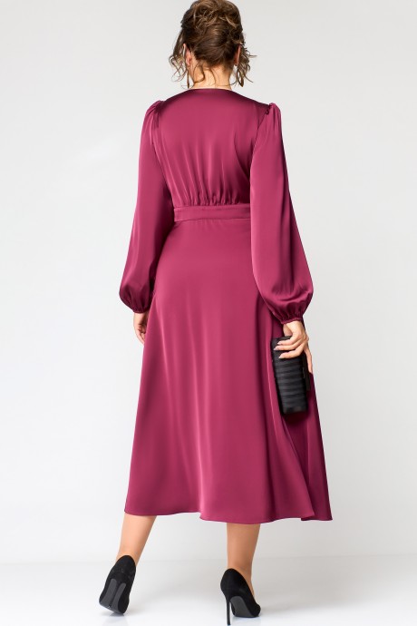 Вечернее платье EVA GRANT 7135 марсала размер 48-58 #6