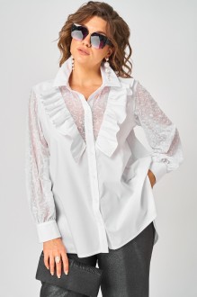 Блузка EVA GRANT 7174 -1В белый