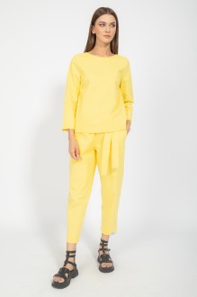 Брюки KIVVIWEAR 409602 Желтая пастэль #1