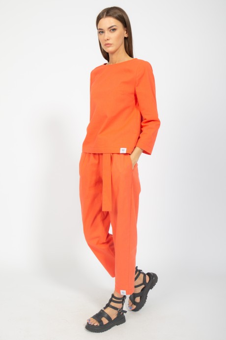 Брюки KIVVIWEAR 409603 Морковный размер 42-52 #2