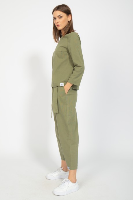 Брюки KIVVIWEAR 409605 Хаки размер 42-52 #6