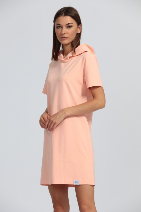 Платье KIVVIWEAR 4029 01 Коралловый размер 42-50 #6