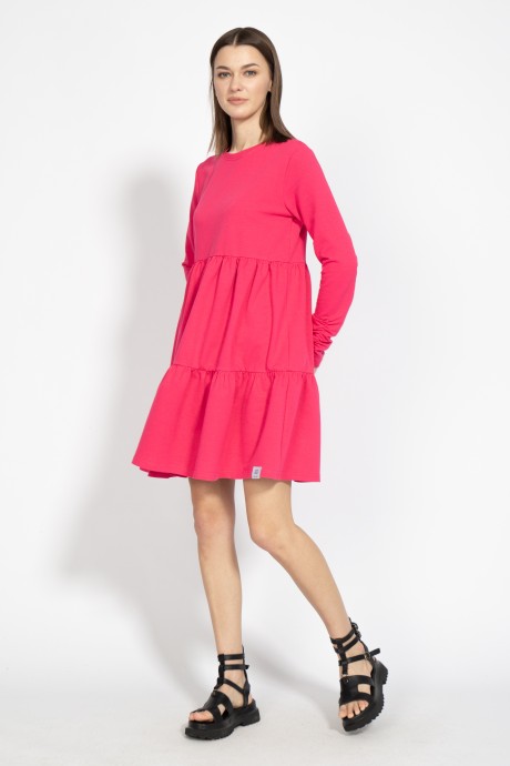 Платье KIVVIWEAR 4069 04 Фуксия размер  #2