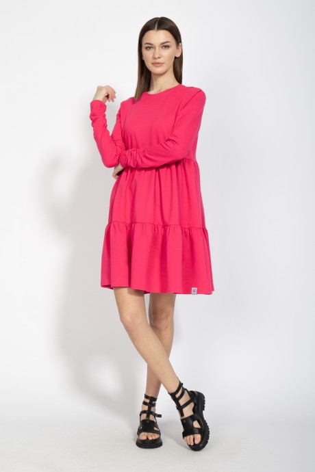 Платье KIVVIWEAR 4069 04 Фуксия размер  #10