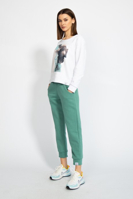 Спортивный костюм KIVVIWEAR 40784079 02 Бело-нефритовый размер 42-52 #4