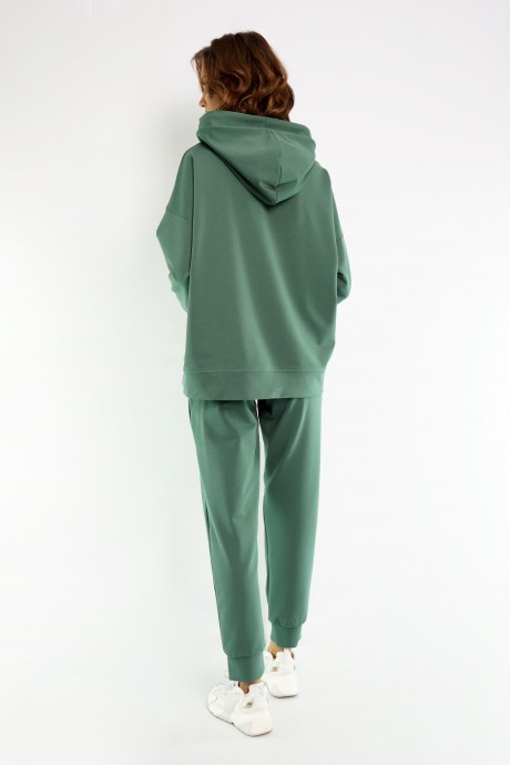 Джемпер (кофта) KIVVIWEAR 4015 01 Хаки размер 42-52 #5