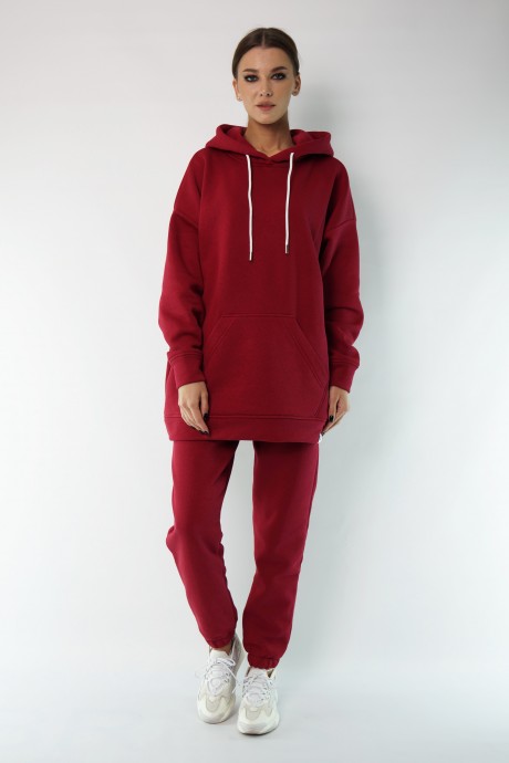 Спортивный костюм KIVVIWEAR 4054-4053 05 Марсала размер 42-52 #3