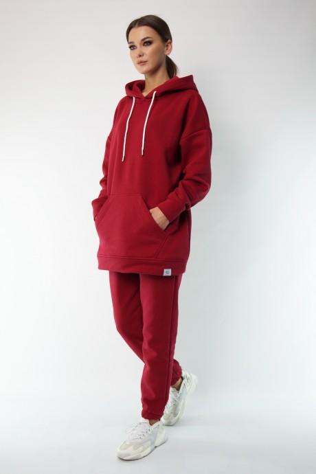 Спортивный костюм KIVVIWEAR 4054-4053 05 Марсала размер 42-52 #4