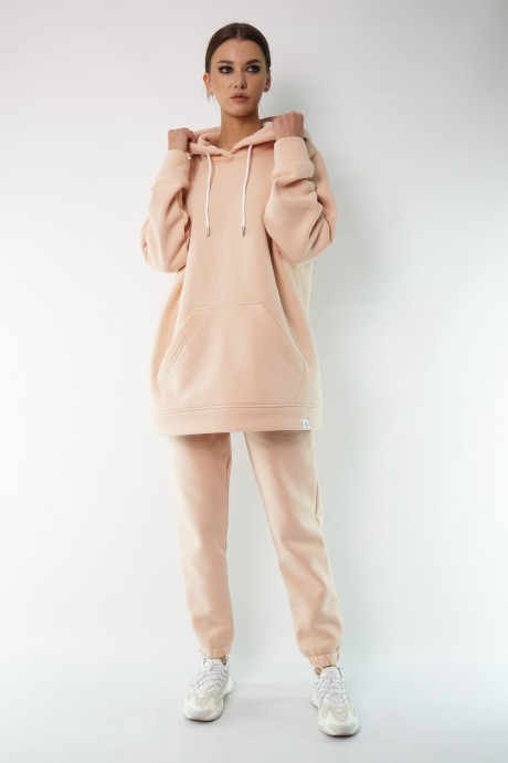 Спортивный костюм KIVVIWEAR 4054-4053 07 Пудра размер 42-52 #8