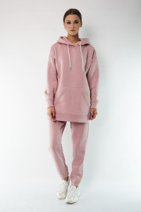 Спортивный костюм KIVVIWEAR 4054-4053 08 Пыльная роза размер 42-52 #2