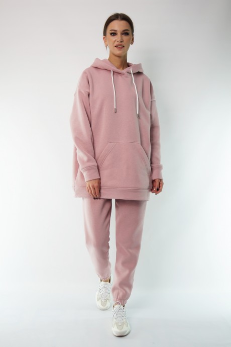 Спортивный костюм KIVVIWEAR 4054-4053 08 Пыльная роза размер 42-52 #4