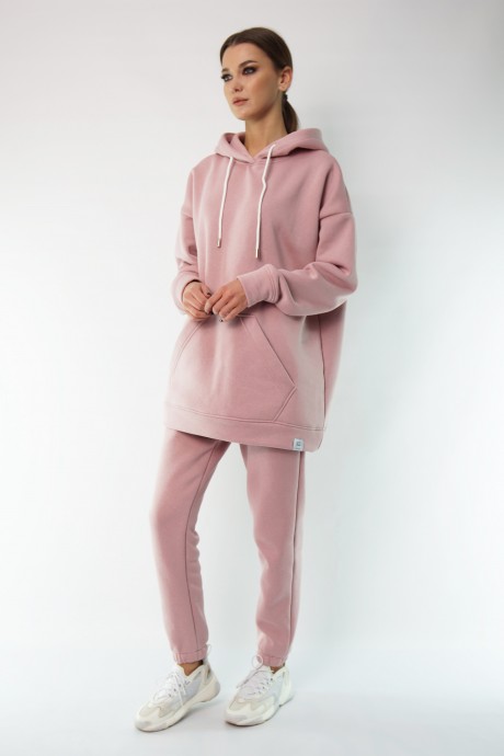 Спортивный костюм KIVVIWEAR 4054-4053 08 Пыльная роза размер 42-52 #7