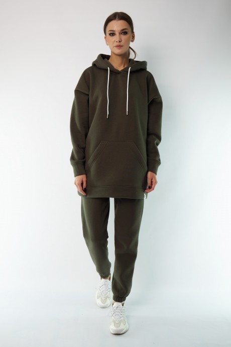 Спортивный костюм KIVVIWEAR 4054-4053 09 Хаки размер 42-52 #2