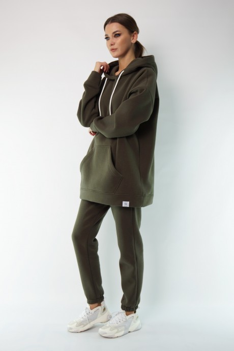 Спортивный костюм KIVVIWEAR 4054-4053 09 Хаки размер 42-52 #8