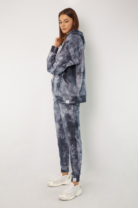 Спортивный костюм KIVVIWEAR 4047-4049 01 Пятнистый синий размер 42-52 #5