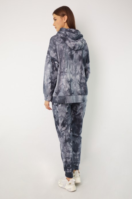 Спортивный костюм KIVVIWEAR 4047-4049 01 Пятнистый синий размер 42-52 #9