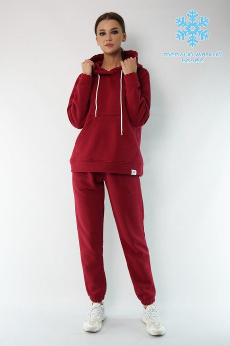 Спортивный костюм KIVVIWEAR 4052-4053 05 Марсала размер 42-52 #1